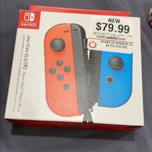 Brand New Red(L) Blue(R) Joy Cons
